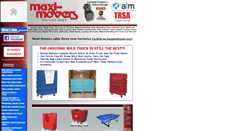 Desktop Screenshot of maxi-movers.com